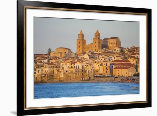 Cefalu, Sicily, Italy, Europe-Marco Simoni-Framed Photographic Print