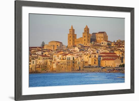 Cefalu, Sicily, Italy, Europe-Marco Simoni-Framed Photographic Print