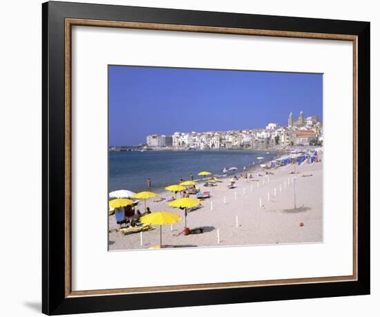 Cefalu, Sicily, Italy-Peter Thompson-Framed Photographic Print
