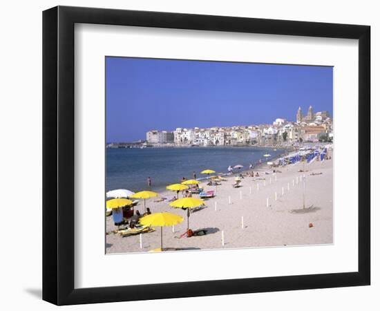 Cefalu, Sicily, Italy-Peter Thompson-Framed Photographic Print