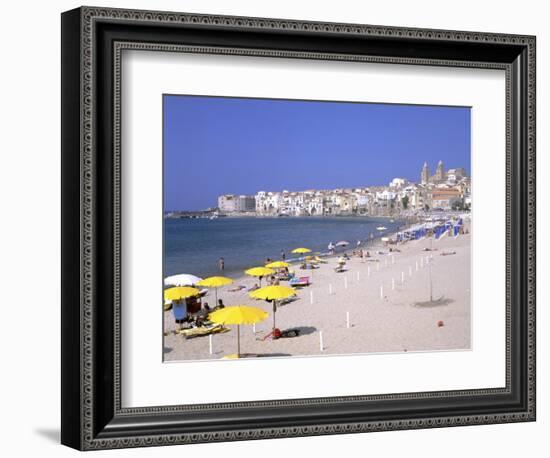 Cefalu, Sicily, Italy-Peter Thompson-Framed Photographic Print