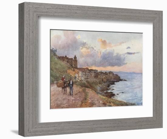 Cefalu: Sunset-Alberto Pisa-Framed Giclee Print