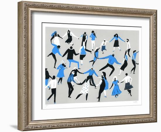 Ceilidh, 2016-Lucy Banaji-Framed Giclee Print