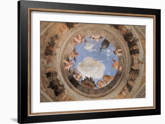 Ceiling Oculus-Andrea Mantegna-Framed Art Print