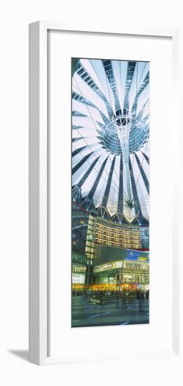 Ceiling of a Building, Sony Center, Potsdamer Platz, Berlin, Germany-null-Framed Photographic Print