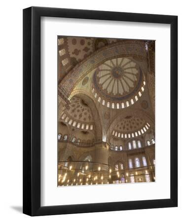 Photography Landmark Sultan Ahmed Mosque Istanbul Turkey 12X16 Inch Framed Print 
