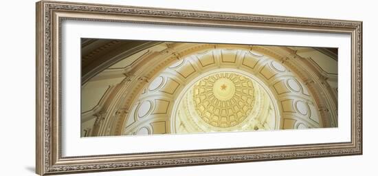 Ceiling of the Dome of the Texas State Capitol Building, Austin, Texas, USA-null-Framed Photographic Print