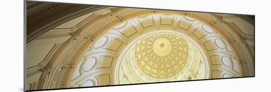 Ceiling of the Dome of the Texas State Capitol Building, Austin, Texas, USA-null-Mounted Photographic Print