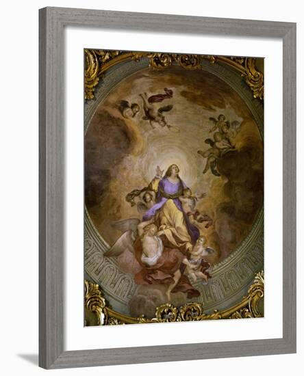 Ceiling Painting of Saint Catherine's Chapel,1830-Francesco Borromini-Framed Giclee Print