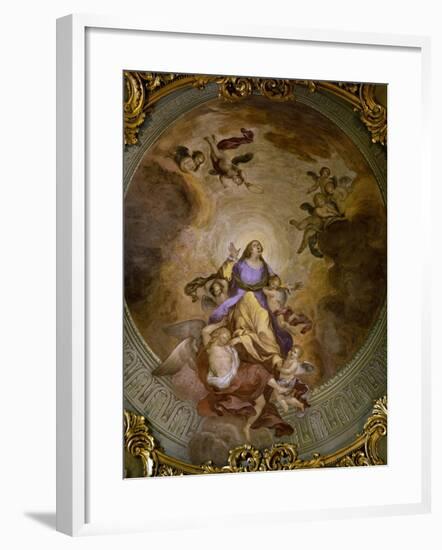 Ceiling Painting of Saint Catherine's Chapel,1830-Francesco Borromini-Framed Giclee Print