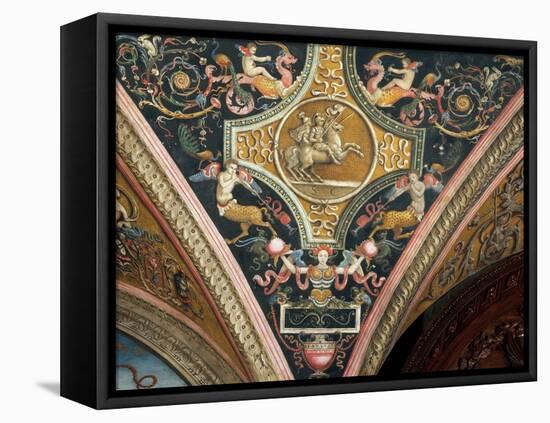 Ceiling-Pietro Perugino-Framed Premier Image Canvas