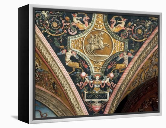 Ceiling-Pietro Perugino-Framed Premier Image Canvas