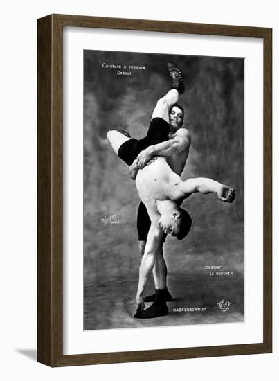 Ceinture a Rebours Debout-null-Framed Art Print