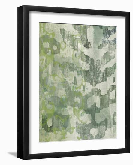 Celadon Ikat I-Chariklia Zarris-Framed Art Print