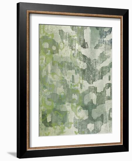 Celadon Ikat I-Chariklia Zarris-Framed Art Print