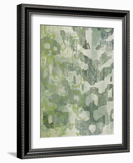 Celadon Ikat I-Chariklia Zarris-Framed Art Print