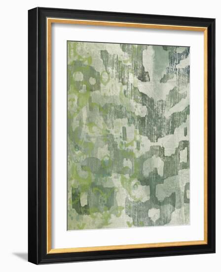 Celadon Ikat I-Chariklia Zarris-Framed Art Print