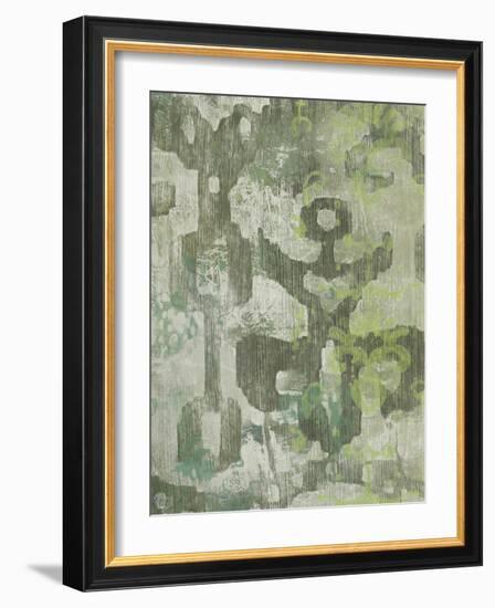 Celadon Ikat II-Chariklia Zarris-Framed Art Print