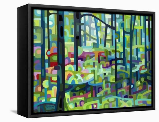 Celadon Morning-Mandy Budan-Framed Premier Image Canvas