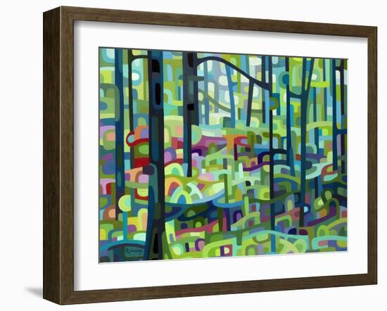 Celadon Morning-Mandy Budan-Framed Giclee Print