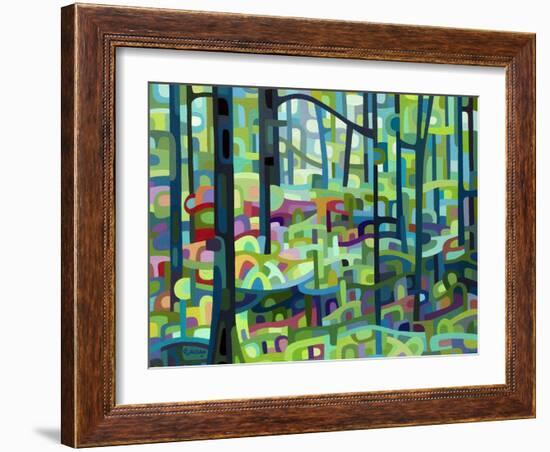 Celadon Morning-Mandy Budan-Framed Giclee Print