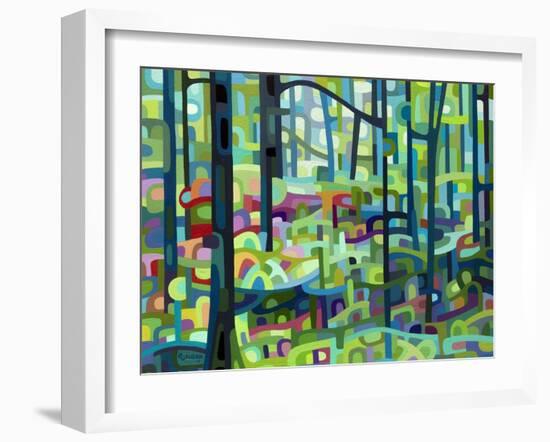 Celadon Morning-Mandy Budan-Framed Giclee Print