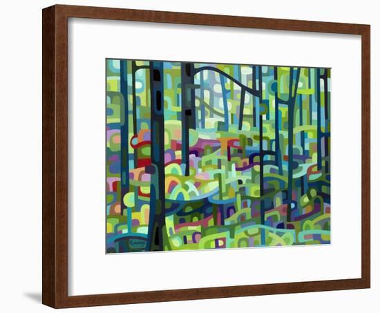 Celadon Morning-Mandy Budan-Framed Giclee Print