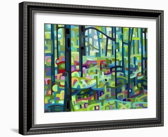 Celadon Morning-Mandy Budan-Framed Giclee Print