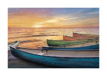 Canoes III-Celebrate Life Gallery-Art Print