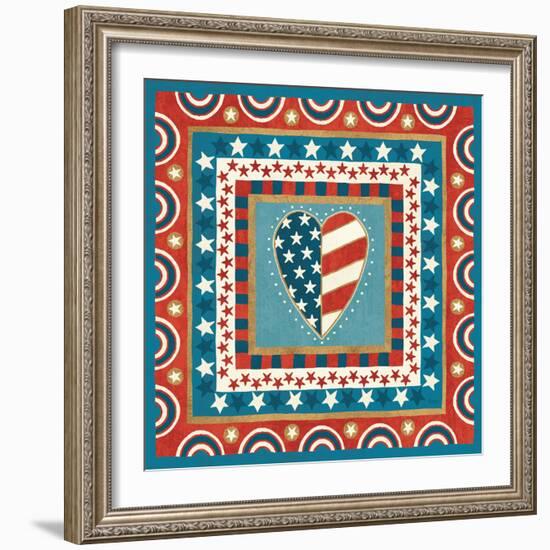 Celebrate USA I-Veronique Charron-Framed Art Print