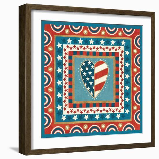 Celebrate USA I-Veronique Charron-Framed Art Print