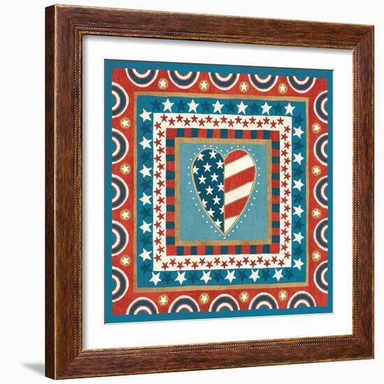 Celebrate USA I-Veronique Charron-Framed Art Print