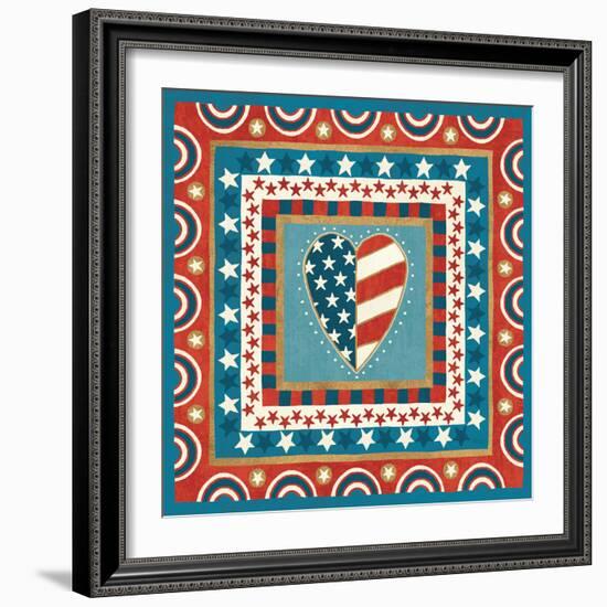 Celebrate USA I-Veronique Charron-Framed Art Print