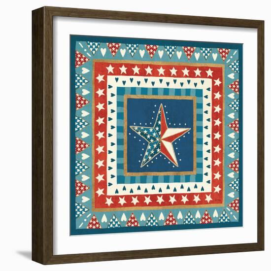 Celebrate USA II-Veronique Charron-Framed Art Print