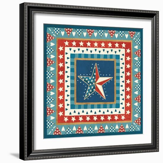 Celebrate USA II-Veronique Charron-Framed Art Print