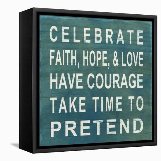 Celebrate-null-Framed Stretched Canvas