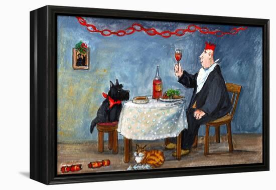 Celebrating Christmas-Margaret Loxton-Framed Premier Image Canvas