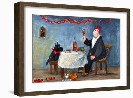 Celebrating Christmas-Margaret Loxton-Framed Giclee Print