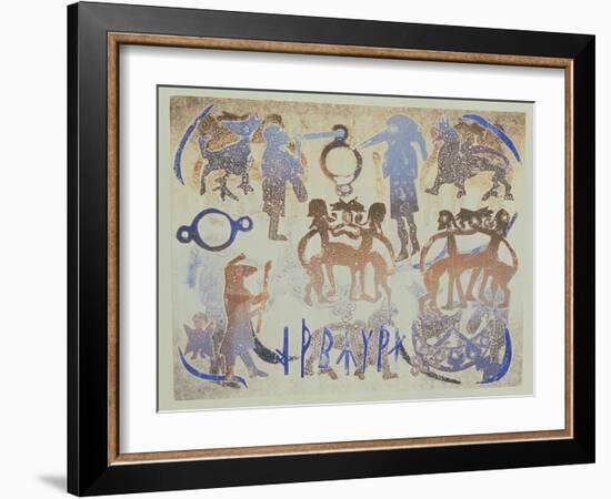 Celebration, 1995-Gloria Wallington-Framed Giclee Print