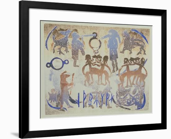 Celebration, 1995-Gloria Wallington-Framed Giclee Print