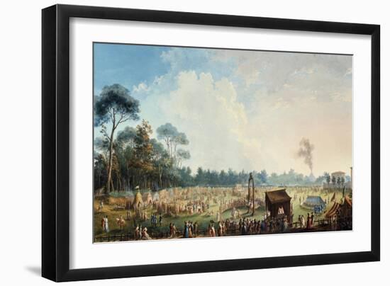 Celebration at Farmsteads in Honor of Ferdinand Iii-null-Framed Giclee Print