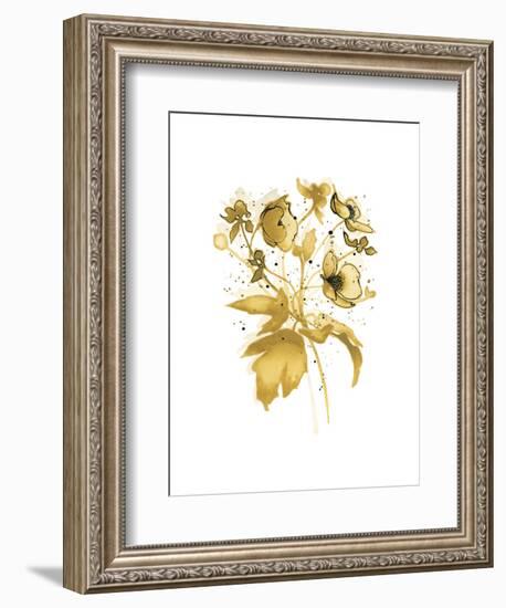 Celebration d or II with Gray-Shirley Novak-Framed Art Print