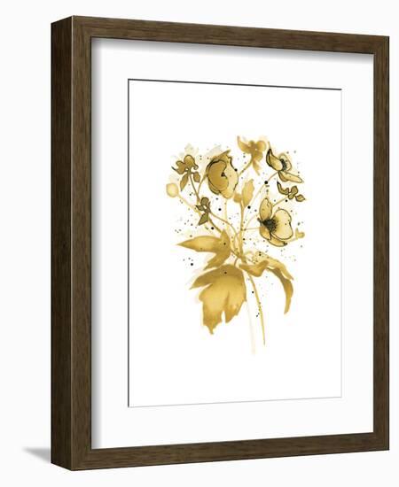 Celebration d or II with Gray-Shirley Novak-Framed Art Print