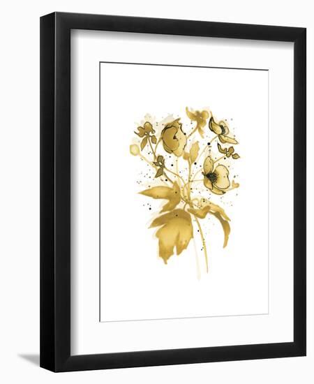 Celebration d or II with Gray-Shirley Novak-Framed Art Print