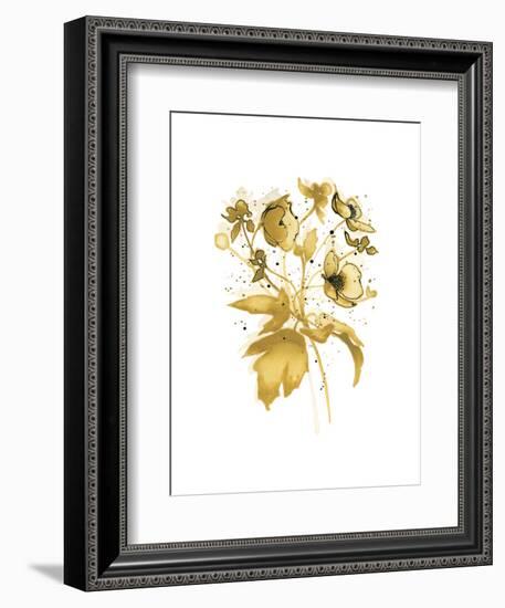 Celebration d or II with Gray-Shirley Novak-Framed Art Print