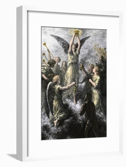 Celebration of Angels in the Prelude to Wagner's "Lohengrin"-null-Framed Giclee Print