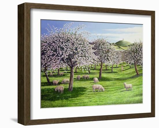 Celebration of Apple Blossom in Somerset, 2004-Liz Wright-Framed Giclee Print