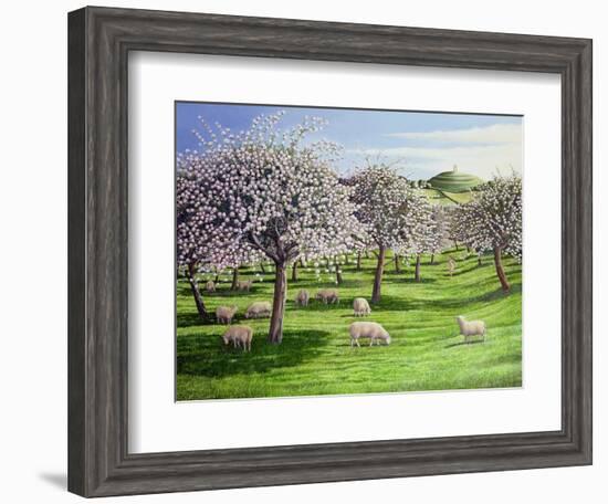 Celebration of Apple Blossom in Somerset, 2004-Liz Wright-Framed Giclee Print