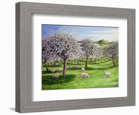 Celebration of Apple Blossom in Somerset, 2004-Liz Wright-Framed Giclee Print