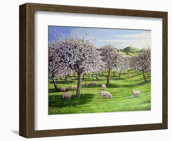 Celebration of Apple Blossom in Somerset, 2004-Liz Wright-Framed Giclee Print